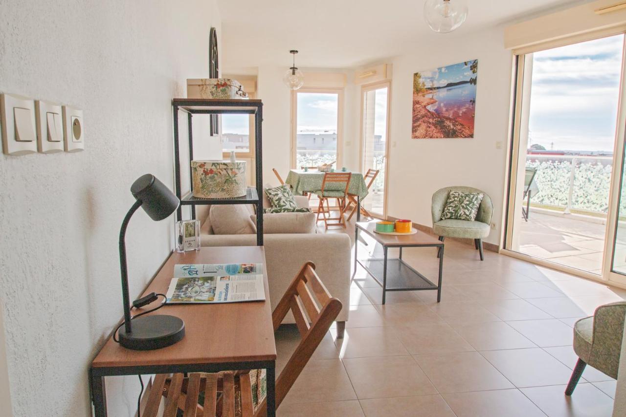 Appartement 4 personnes, Grande Terrasse, Parking Privé, WIFI Montpellier Extérieur photo