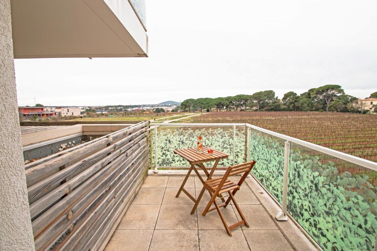 Appartement 4 personnes, Grande Terrasse, Parking Privé, WIFI Montpellier Extérieur photo